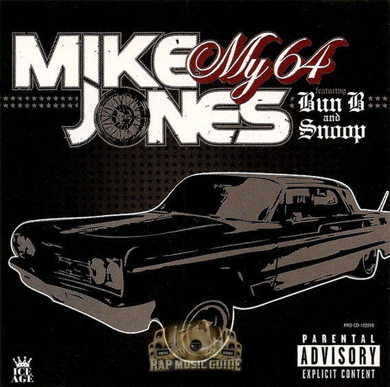 Mike Jones My 64 Promo, Single. CD Rap Music Guide